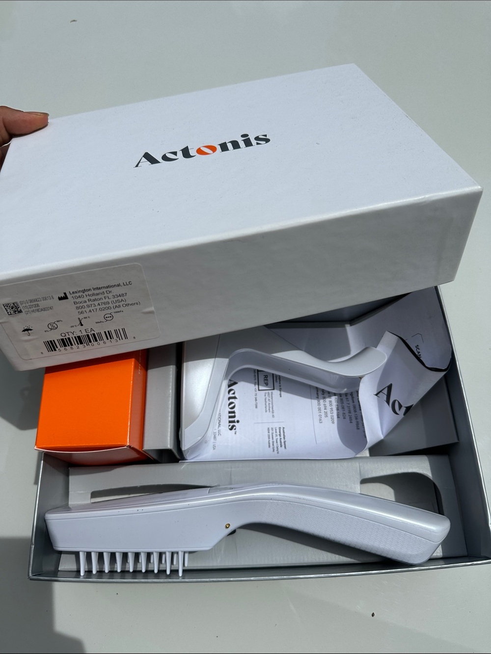 Actonis 18 Laser Comb FDA Cleared Hair Growth & Regrowth Device.